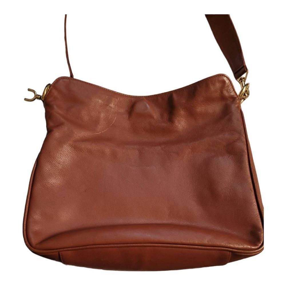 Gucci Vintage Diana Leather Shoulder Bag English Tan 10" x 12" x 4" Lightly Love - Picture 11 of 16